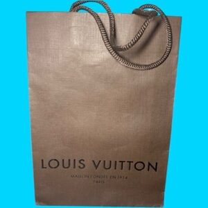 Louis Vuitton Gift Bag Shopping Paper Large Empty Dust LV Storage Replacement